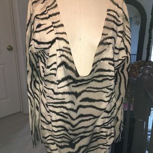 Foley and Corinna  animal print sweater